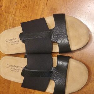 Comfortiva Pillowtop memory foam sandals Style Golana